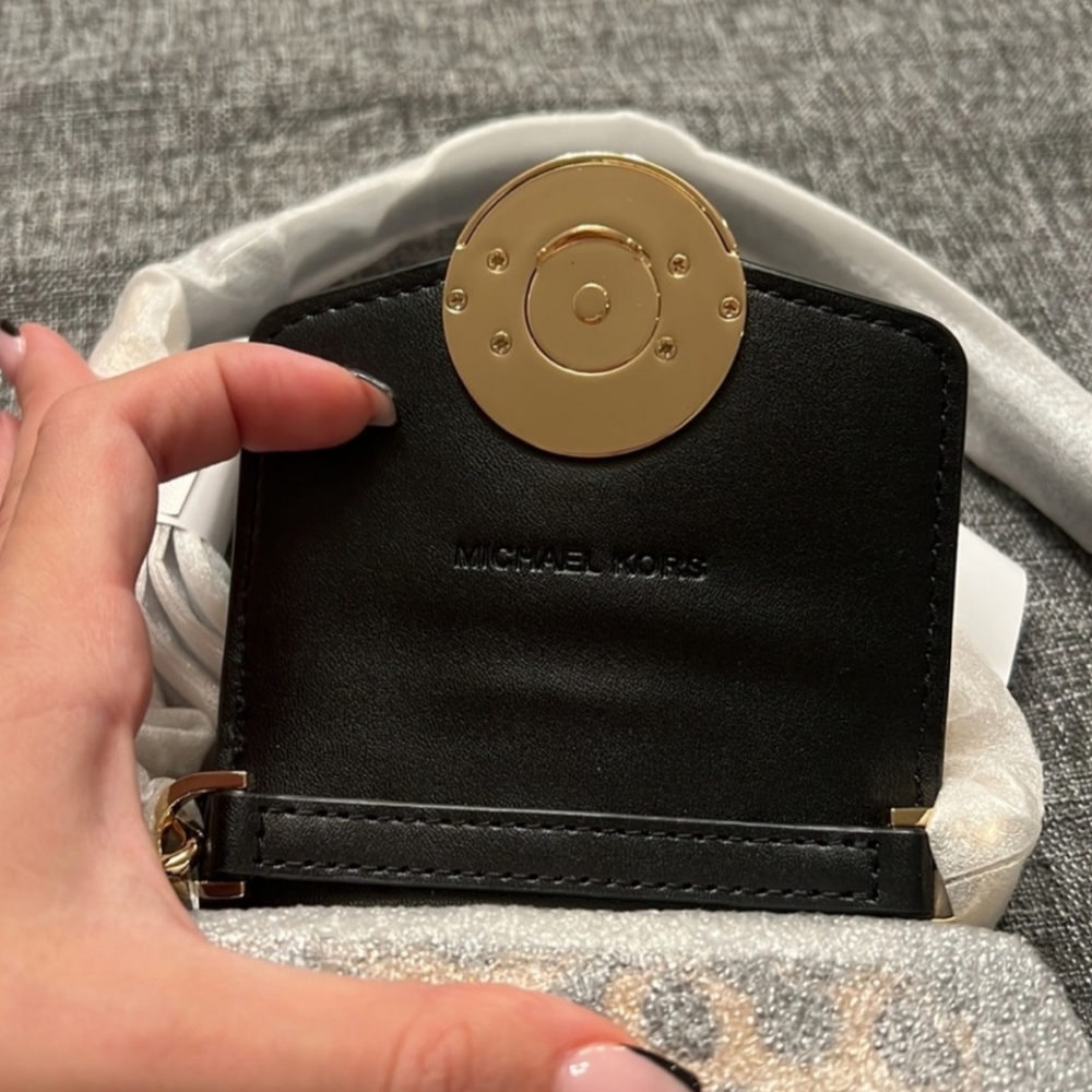 Michael Kors Carmen Small Calf Hair Crossbody Purse - Picture 6 of 15